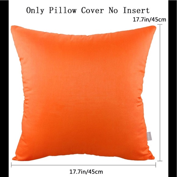 Accents New 4 Orange 18x18 Pillow Covers Poshmark
